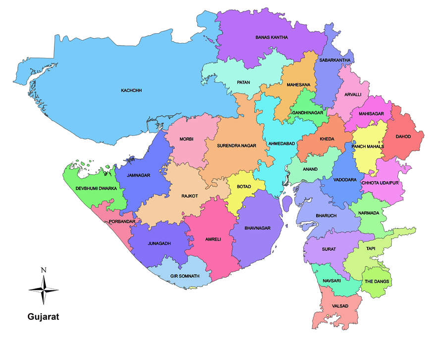 10 lines on Gujarat