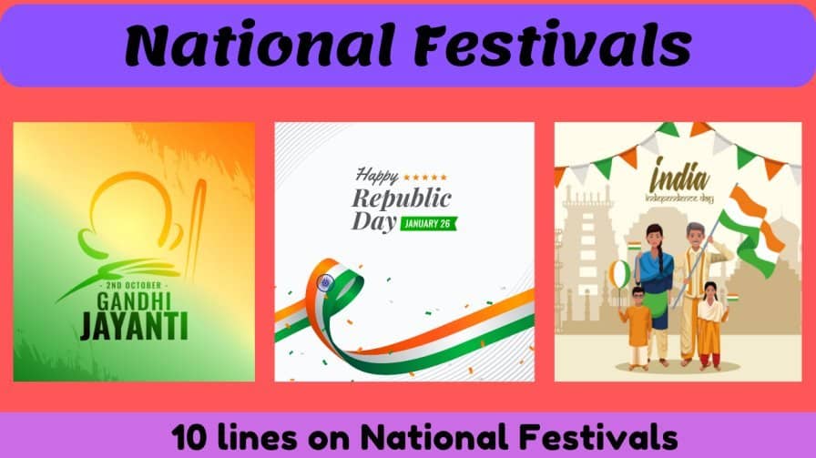 10 lines on National Festivals in English